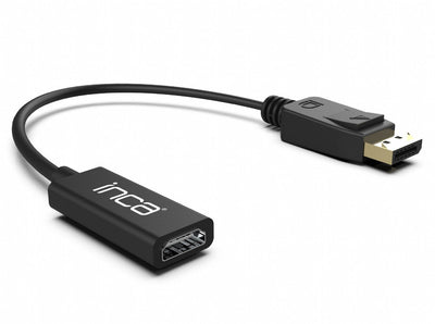 Adapter Inca IDTH-07 DisplayPort Hdmi, 4K, 0,2M Minorima — image 1