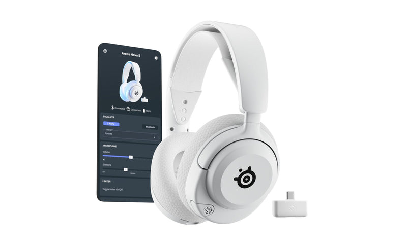 Steelseries Auriculares - Arctis Nova 5 Blanco (61671)