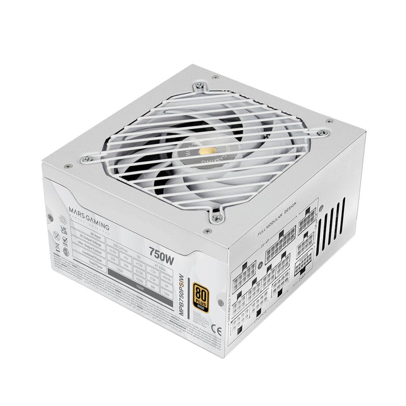 Mars Gaming Power Supply MPB750PSI 750W Fan 14CM 80 Plus Gold