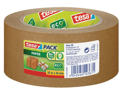 Tesa Pack Paper Ecologo, 50M X 50MM — image 1
