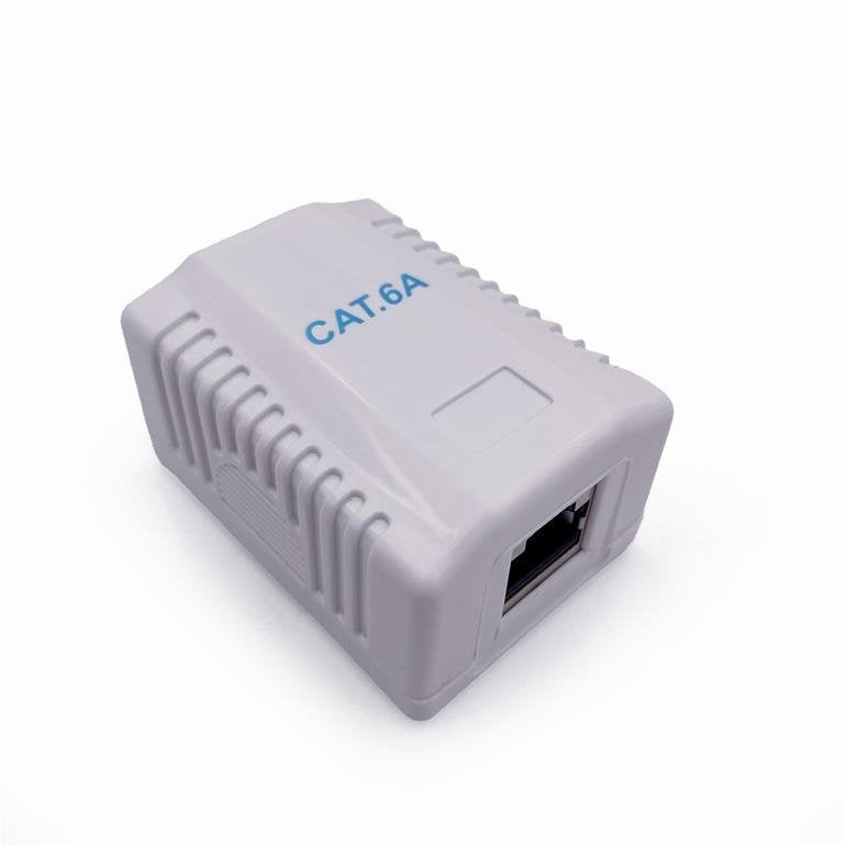 Gembird CAT.6A FTP Single Port Surface Mount Box