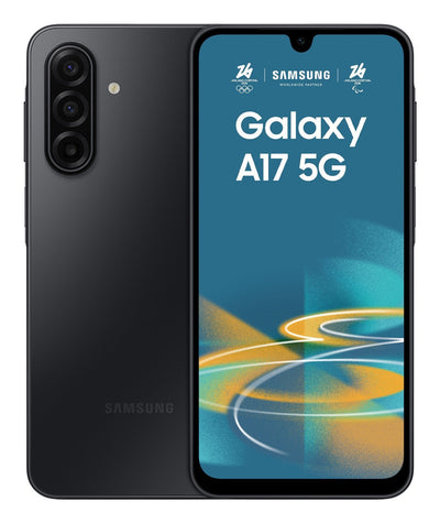 Samsung Smartphone Galaxy A17 5G A176 Dual SIM 4GB RAM 128GB - Black — image 1