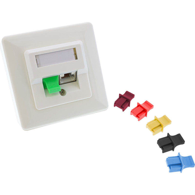 Inline Dust Cover Plug RJ45 Blue 100 Units