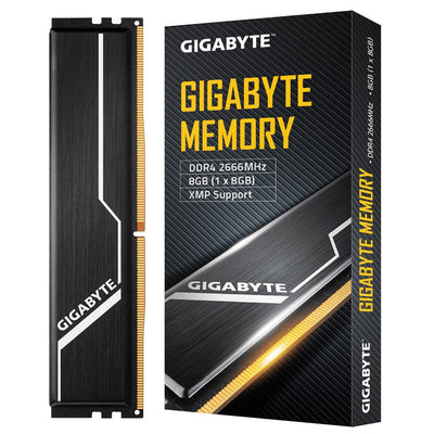 Gigabyte Memory GP-GR26C16S8K1HU408 DDR4 8GB 1 X 8GB 2666MHZ, RAM Black 8GB, 1 X 8GB, DDR4, 2666MHZ, 288-PIN D — image 1