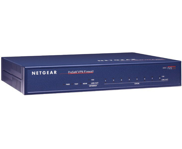 Netgear FVS338 Prosafe Vpn & Firewall Router With Stión Snmp,