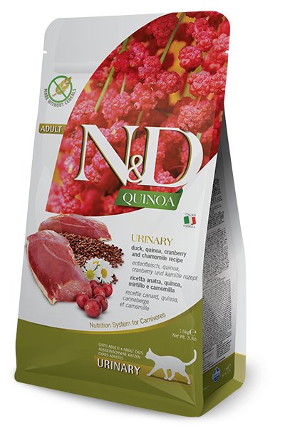 Farmina N&d Cat Quinoa Urinary Duck - With Quinoa Pato, Arándanos And Manzanilla - Comida Seca Gatos - 5KG — image 1