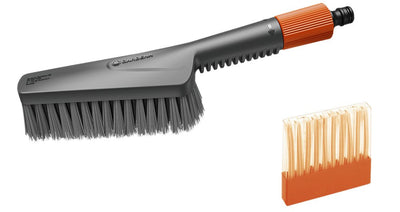 Gardena Set Of Lavado Cleansystem With Brush Mano S Soft Brush Grey Includes 10 Barcodes Soap 18860-20 — image 1