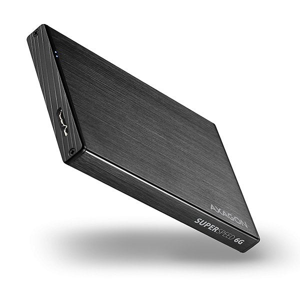 Axagon EE25-XA6 External Enclosure 2,5, USB 3.0 / SATA 6G, Aluminium - Black