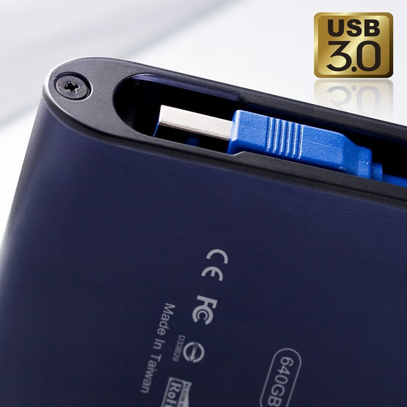 Drive External HDD Silicone Power Armor A80 2000GB Blue