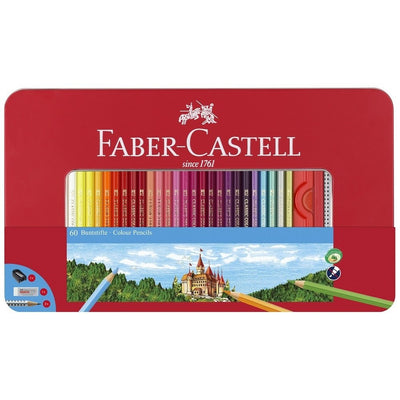 Faber Castell Esteche Metal 60 Pencils Colours — image 1