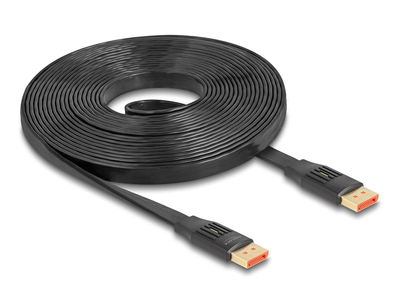 Delock DisplayPort Cable Flat 8K 60 HZ 5M