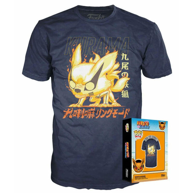 T-shirt Kurama Naruto Shippuden Size S