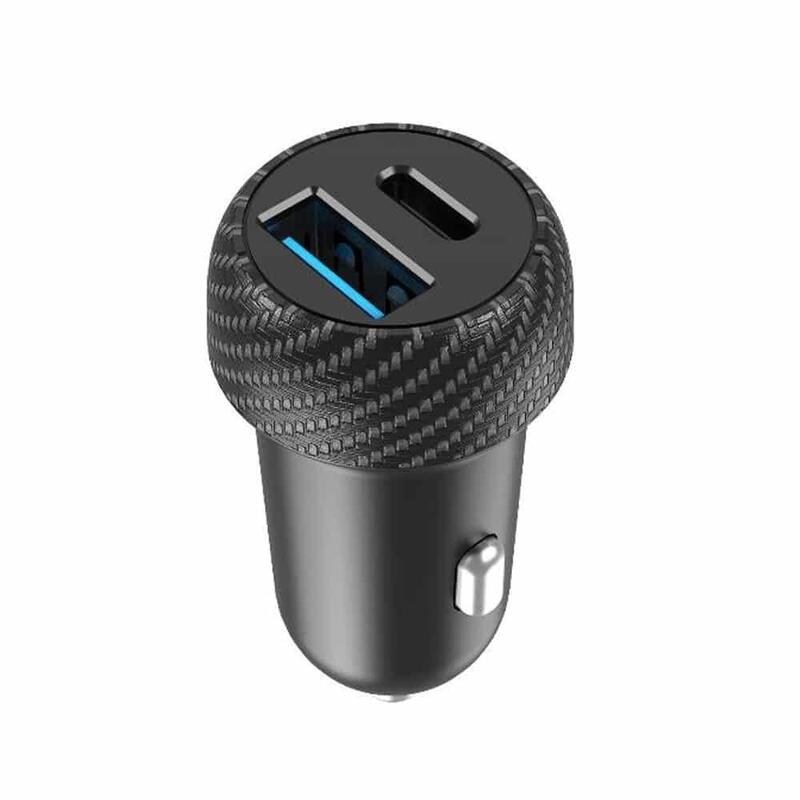Charger Car USB-C a USB-A 45W