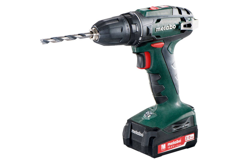 Metabo Drill Atornillador a Battery Bs 14,4V Incl. 2X Battery Case