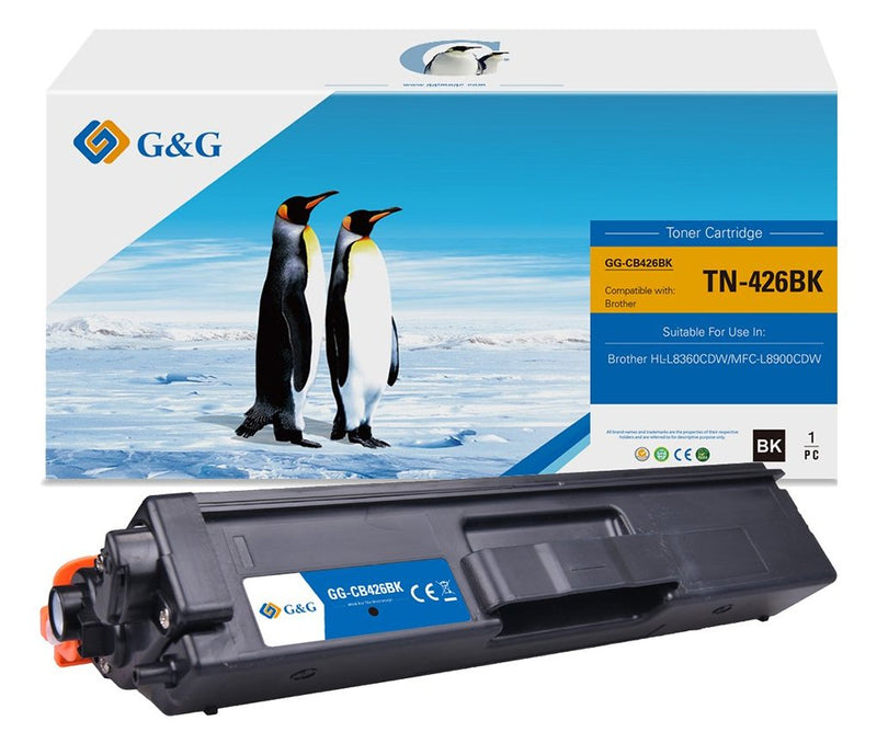 G&g Xxl-toner Compatible With Brother TN-426BK