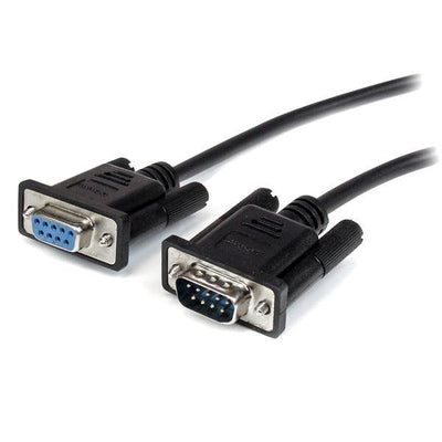 StarTech Cable Serie DB9 RS232 M/H 0.50M Black MXT10050CMBK — image 1
