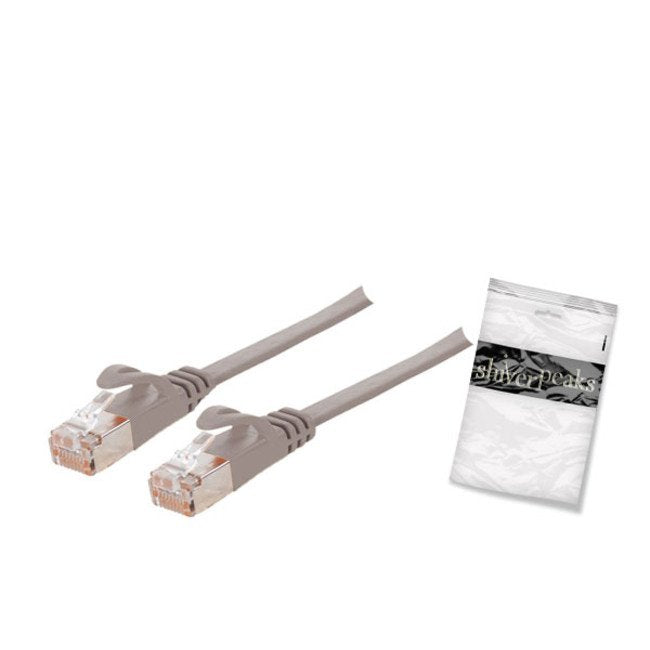 Shiverpeaks RJ45 Network Cable Flach, CAT.7 Roh, Slim, 10,0M