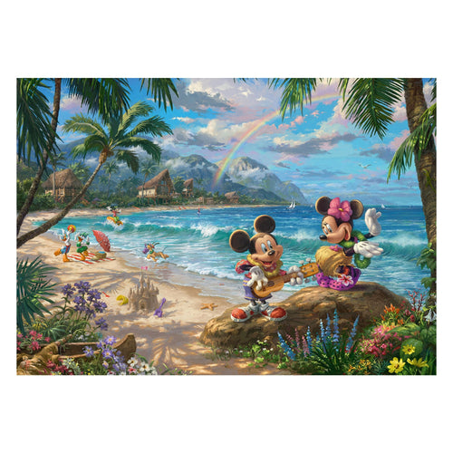 Schmidt Minnie And Mickey Hawaii, Puzzle 1000 Pieces 57528 — image 1