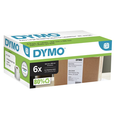 Dymo Etiketten Versand Dhl-label 6ER 102MM X 210MM 6 Rollen À 140 S W — image 1