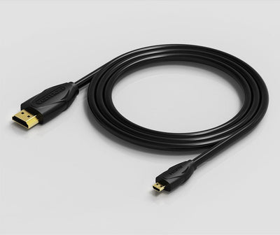 Vention HDMI Cable VAA-D03-B100 HDMI Male Mini HDMI Male 1M Black — image 1