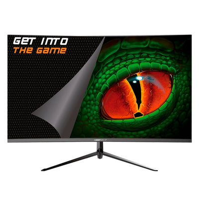 Keep Out Monitor 24 Curved HDMI VGA Gaming XGM24CV3 VA FHD 1920X1080 120HZ 1MS Speakers 2X3W R1500 Angulo Visi — image 1