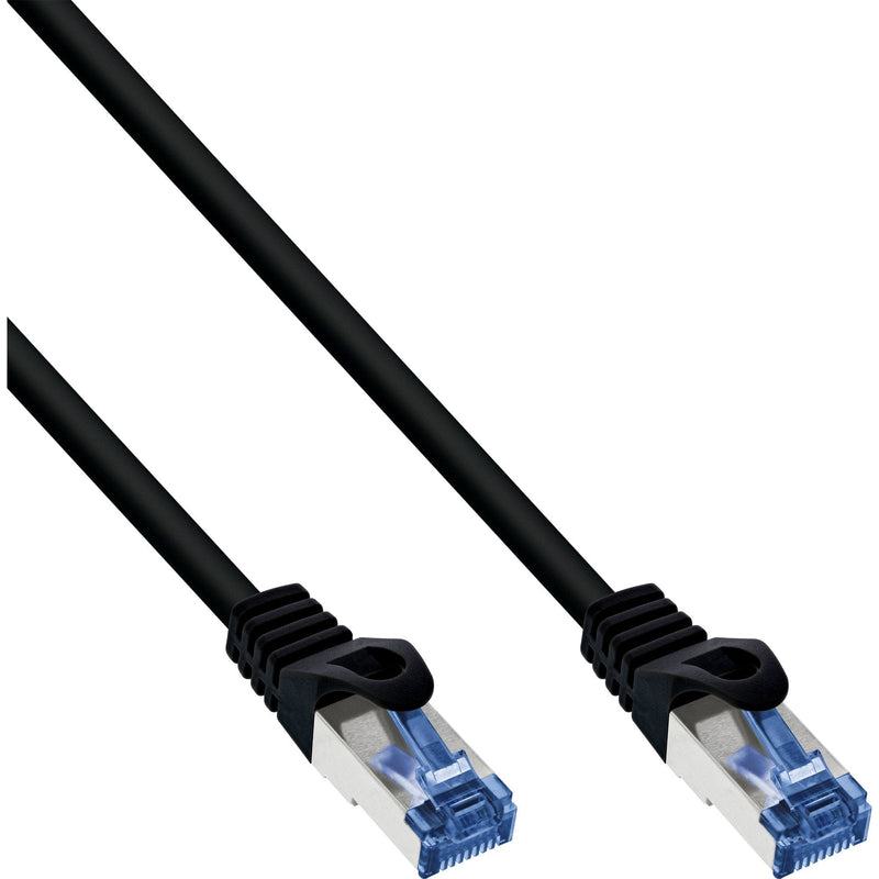 Inline Network Cable , CAT.6A, S/FTP, Pur Industrial Black 50M