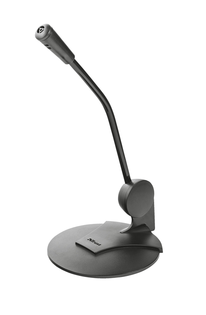 Trust Microphone Primo High Sensibilidad, Angulo Adjustable Cable 1.80M, Plug 3.5MM
