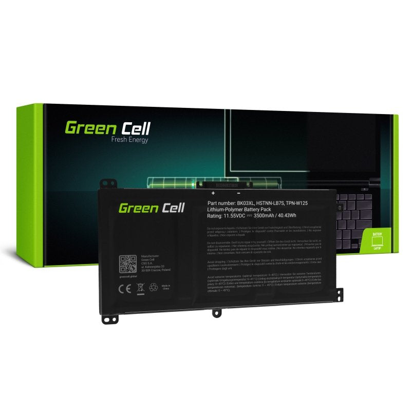 Battery Port. HP Pavilion X360 14-BA BK03XL 11.55V 3500MAH HP167