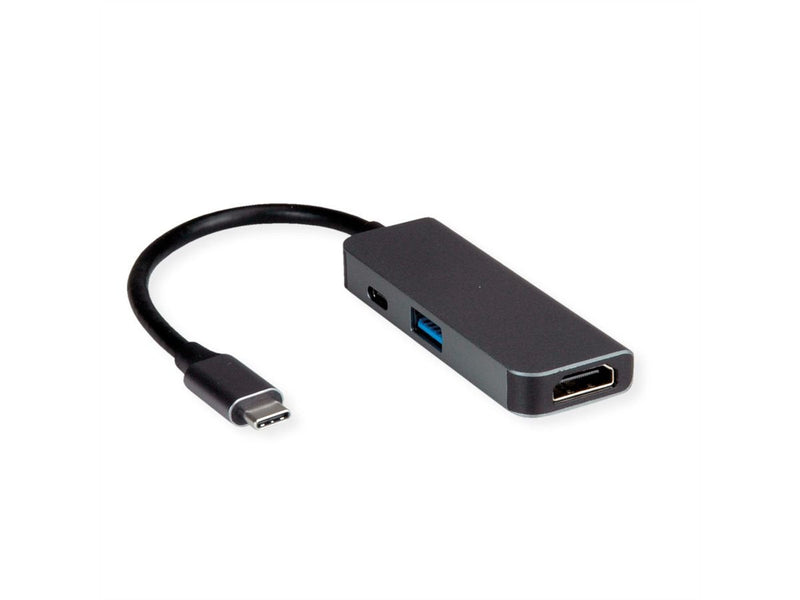 Value Display Adapter USB Type-c - HDMI + USB 3.2 Gen 1A + Type-c Pd