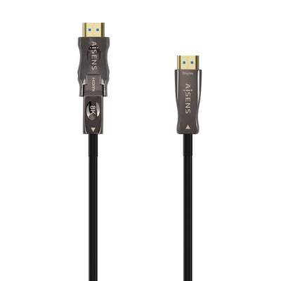 Aisens HDMI Cable V2.1 Aoc Desmontable Ultra High Speed / Hec 8K@60HZ 4K@120HZ 4:4:4 48Gbps - a/M-d/a/M - 15M — image 1