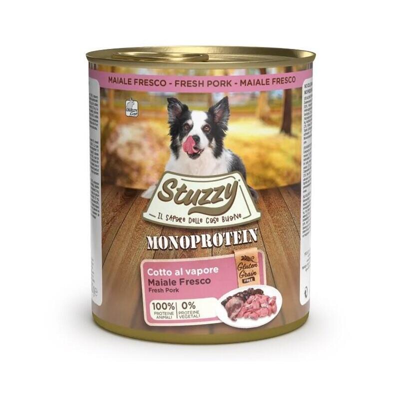 Comida Húmeda Perros Stuzzy Monoprotein Cerdo 800G