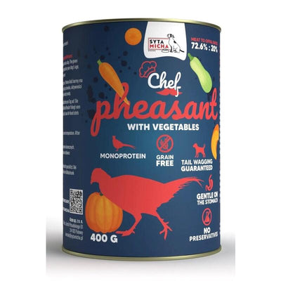 Syta Micha Comida Húmeda Perros Chef Pheasant With Vegetables 400G — image 1