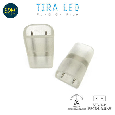EDM Connector (empalme) Recto Dos Tiras LED — image 1