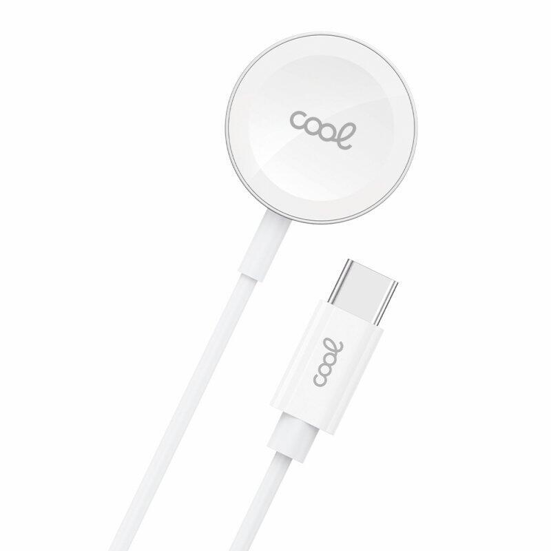 Cool USB Cable Magcharge ( Type-c ) Apple Watch Universal White