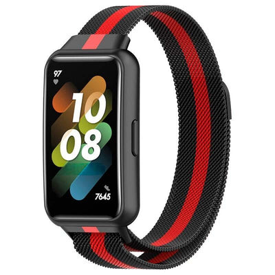 Strap Compatible With Huawei Band 7, Milanesa, Red Racing — image 1