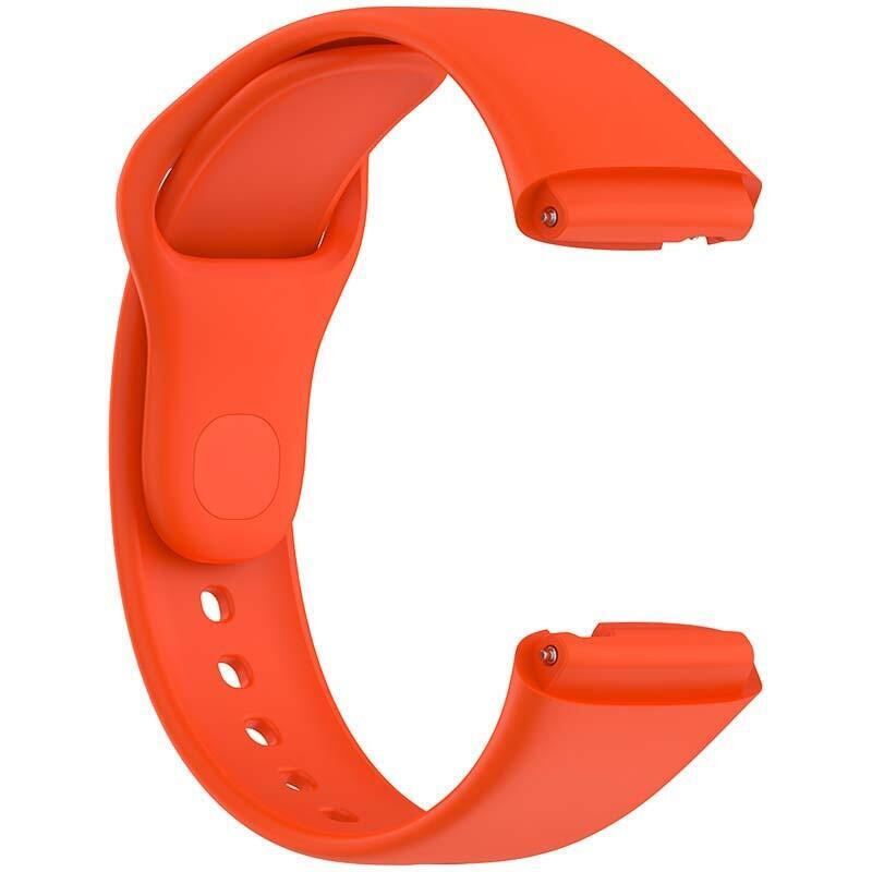 Strap Silicone Xiaomi Redmi Watch 3 Active Orange