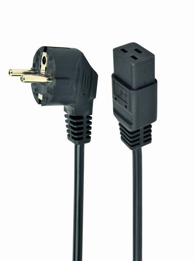 Gembird Euro Plug - C19 Socket Power Cord, 1.8M, 16A — image 1