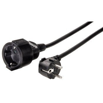 Hama Cable Extension Schucko 5M Black — image 1