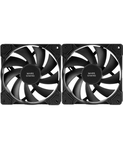Mars Gaming Pack 2 Fans MF-PWMX2 12CM — image 1