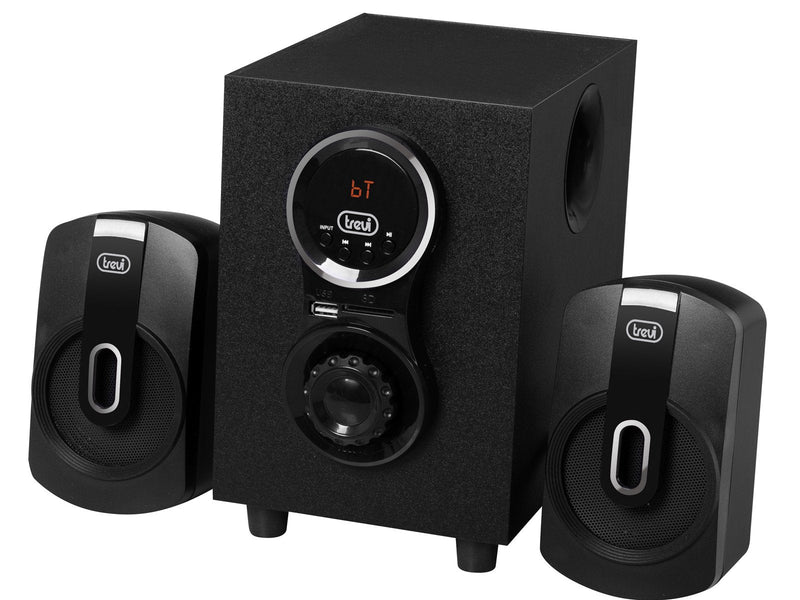 Trevi Avx 615 Bt Set Speakers 30W Universal Black 2.1 Canales 1VÍA 5W