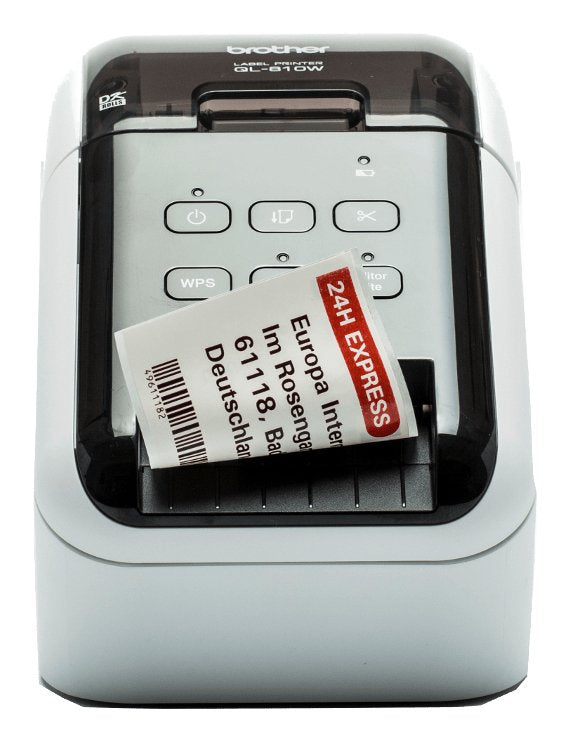 Brother Printer Labels QL-810WC Negro-rojo Wi-Fi