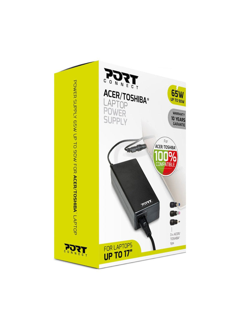 Charger Port Power Supply 65W - Acer/Toshiba - Eu