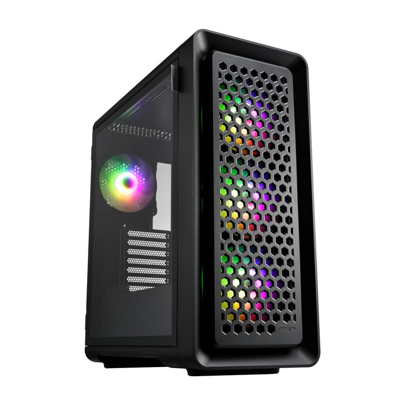 Fsp PC Case Fortron CUT593A E-atx Ultra Tower Black