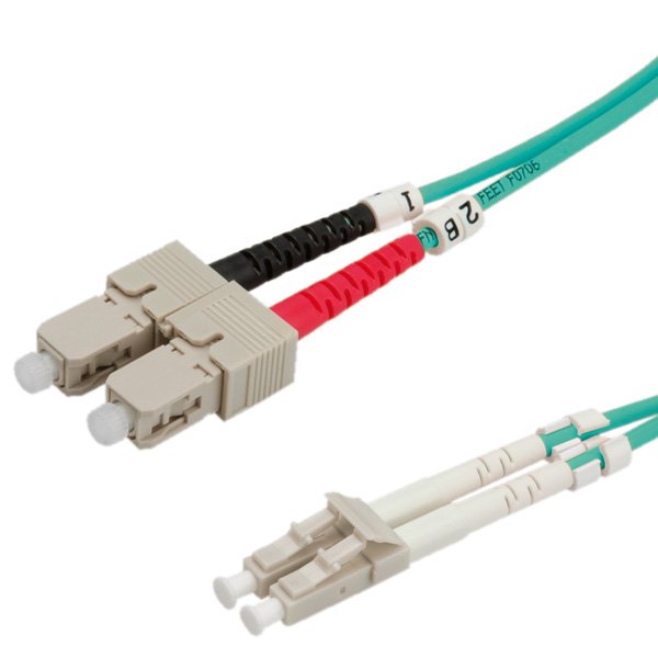 Value Lwl-cable 50 125UM OM3 Lc Sc Trkis 10M