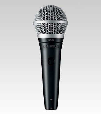 Shure PGA48-XLR Black Metallic Microphone Vocal