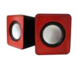 Approx Speakers 2.0 Multimedia SPX1 5W Colour Red APPSPX1R — image 1