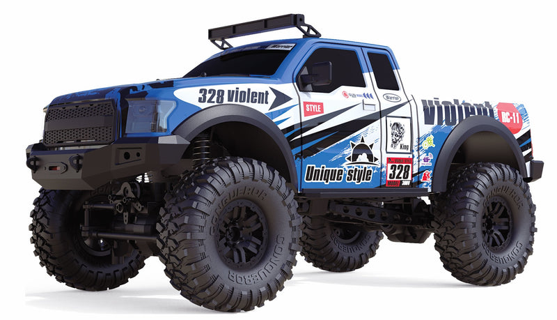Amewi Rc Auto Dirt Pickup Crawler Liion 1500MAH Blue /8+