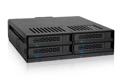 Icy Dock MB324SP-B Unit Drive Multiple Desk Black — image 1