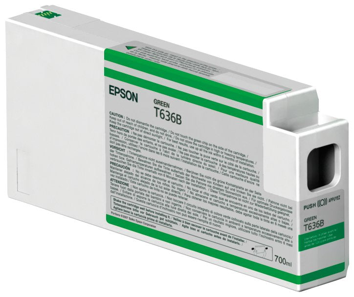 Epson Genuine Cartridge Inyeccion Ink Green 700ML Stulys Pro/7900/9900/WT7900