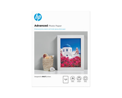 HP Genuine Paper Inkjet Fotografico Glossy 13X18CM 250GR 25 Hojas Photosmart/A610 — image 1